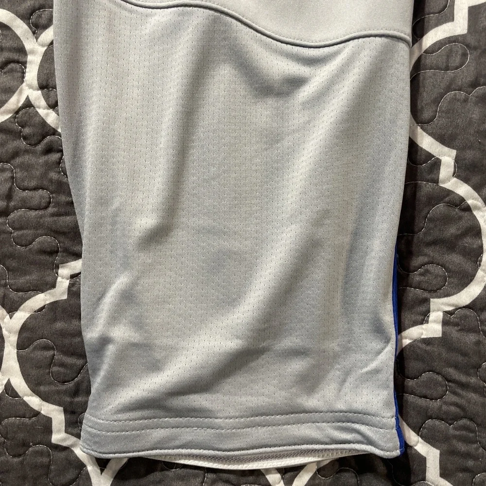 NWT Nike Men's‎ Baseball Pants Size XL Gray With Blue BQ9021-055